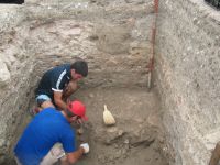 Chronicle of the Archaeological Excavations in Romania, 2009 Campaign. Report no. 27, Hârşova, La Cetate<br /><a href='http://foto.cimec.ro/cronica/2009/sistematice\027/14-HARSOVA-S-II-Nivelul-de-distrugere-al-turnurilor-portii.jpg' target=_blank>Display the same picture in a new window</a>